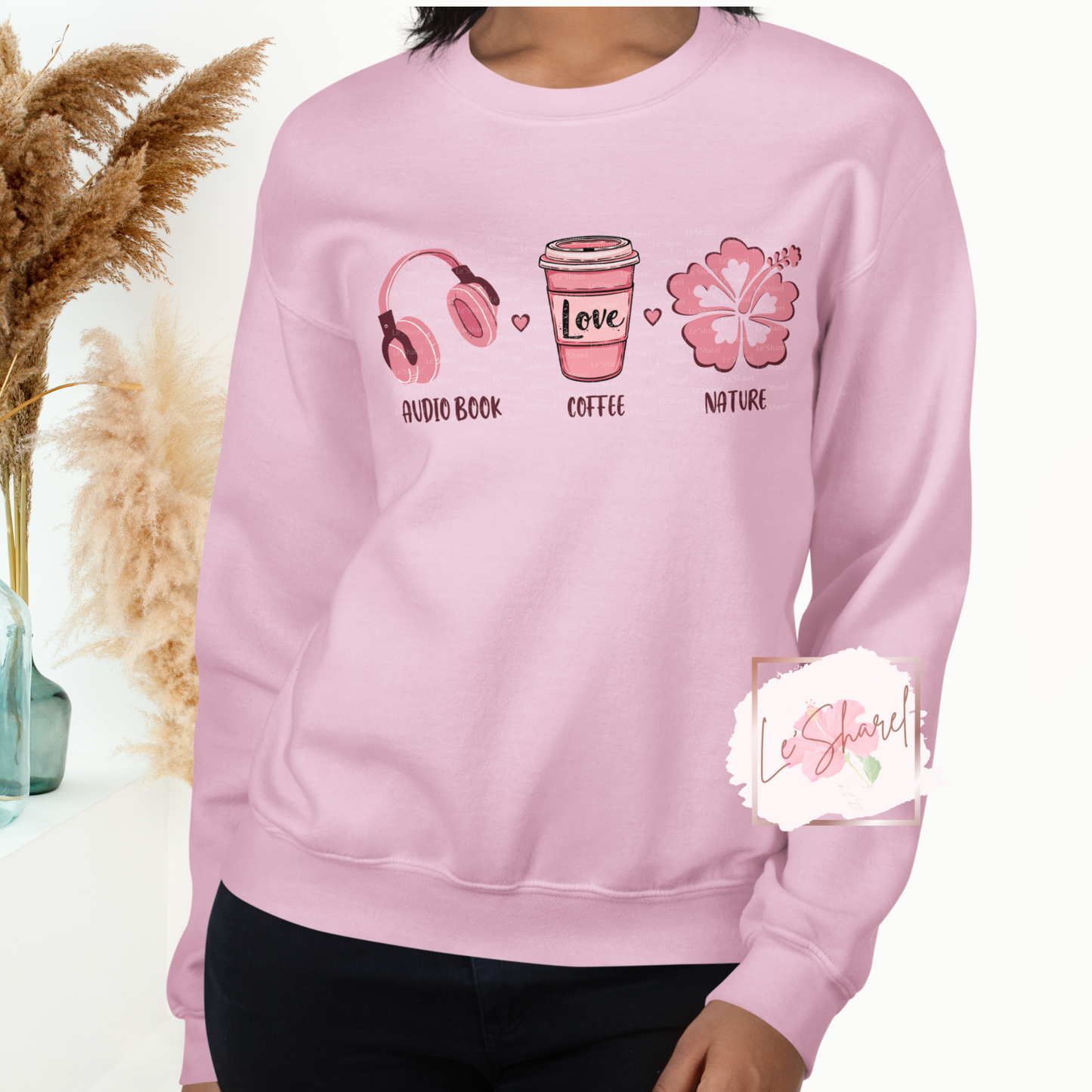 Audio Book, Coffee & Nature - Unisex Sweatshirt