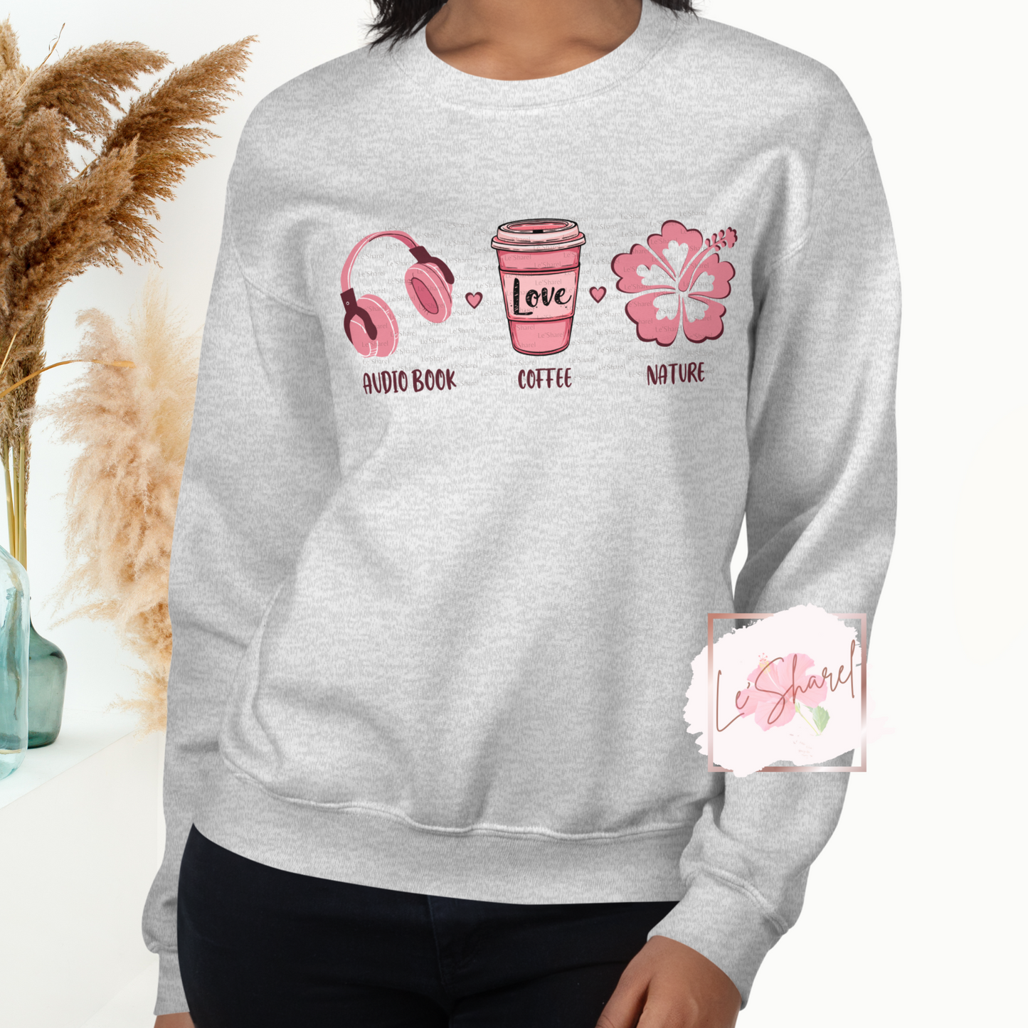 Audio Book, Coffee & Nature - Unisex Sweatshirt