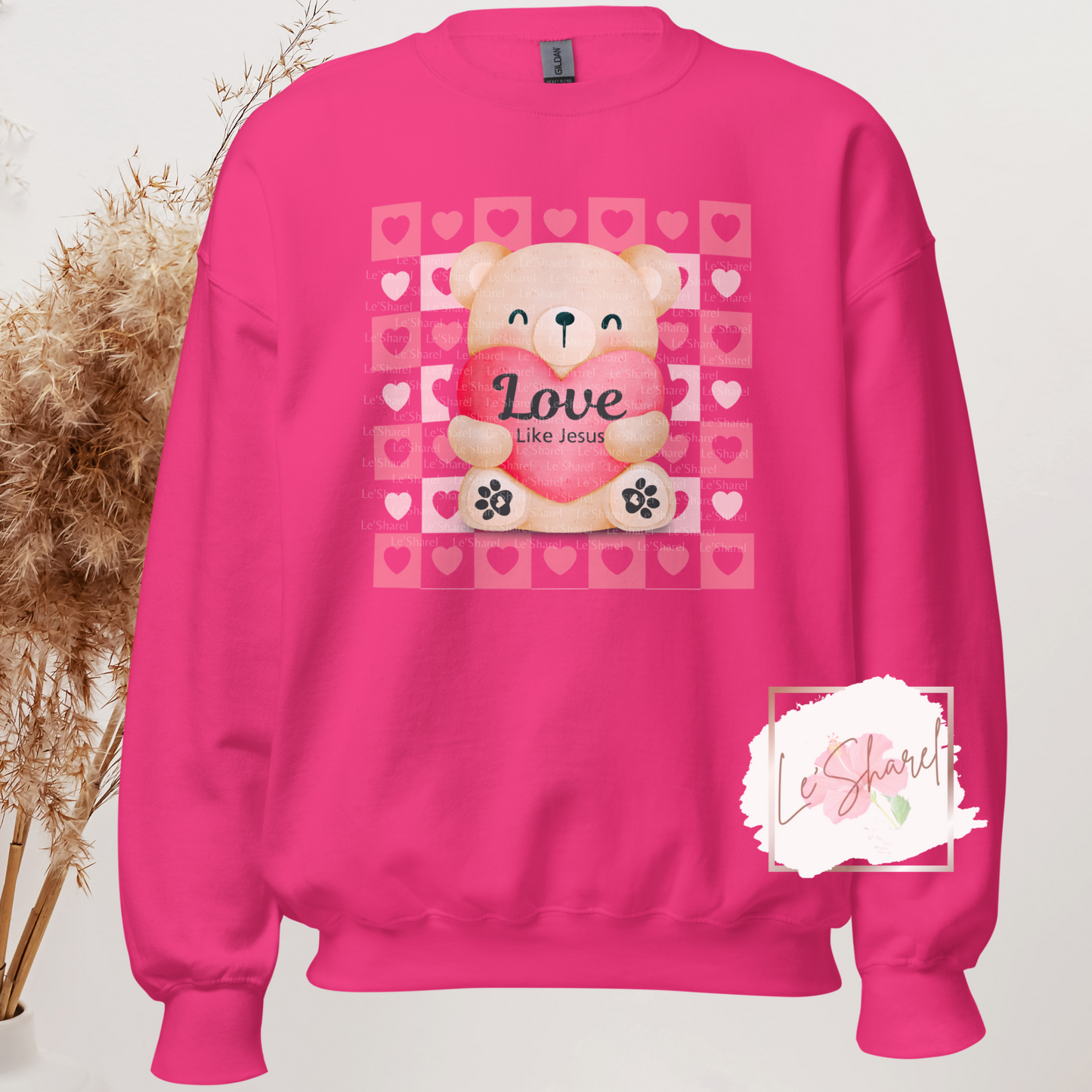 Love Like Jesus Teddy - Unisex Sweatshirt