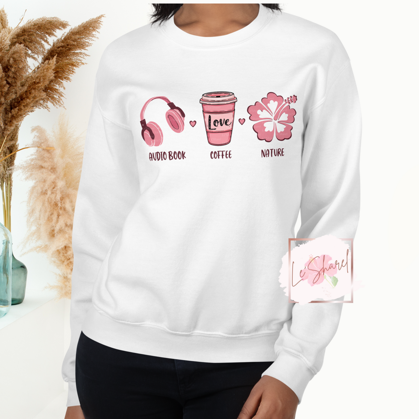 Audio Book, Coffee & Nature - Unisex Sweatshirt